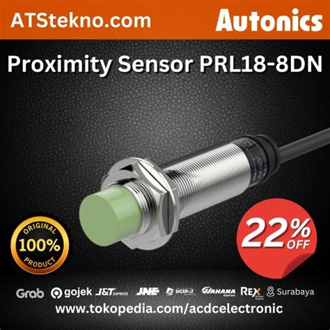 Jual Proximity Sensor Autonics PRL18 8DN 3 Wire NPN Proximity Sensor P