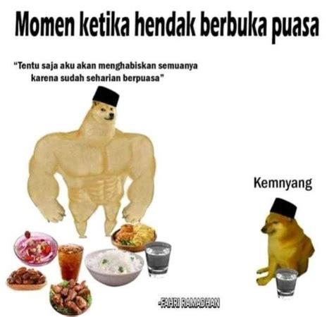 Meme Kocak Jelang Ramadan