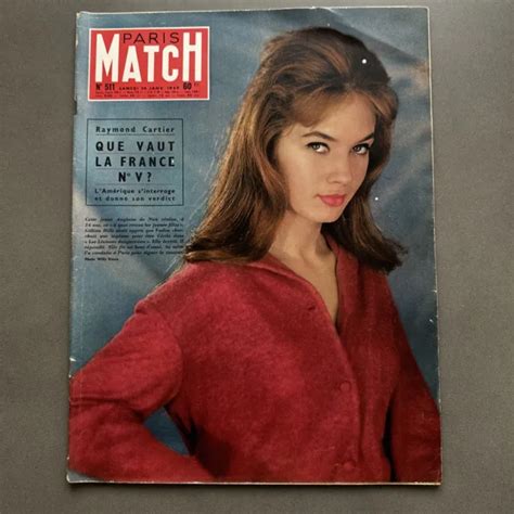 PARIS MATCH N 511 Brigitte Bardot Jacques Charrier 24 Janvier 1959