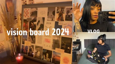 DAILY VLOG Alguns Dias Fazendo Meu Vision Board Para 2024 YouTube