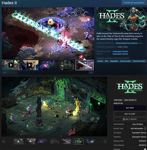 Hades II ya está disponible en acceso anticipado cuánto cuesta y qué