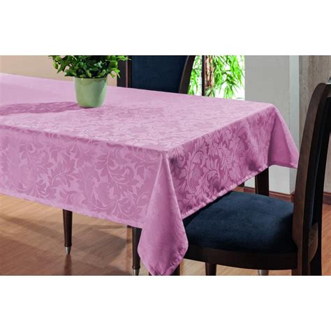 Toalha de Mesa Jacquard Quadrada 4 Lugares 1 40M x 1 40M Rosê Shopee