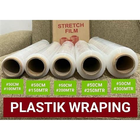 Jual Plastik Wrapping 100 Meter Shopee Indonesia