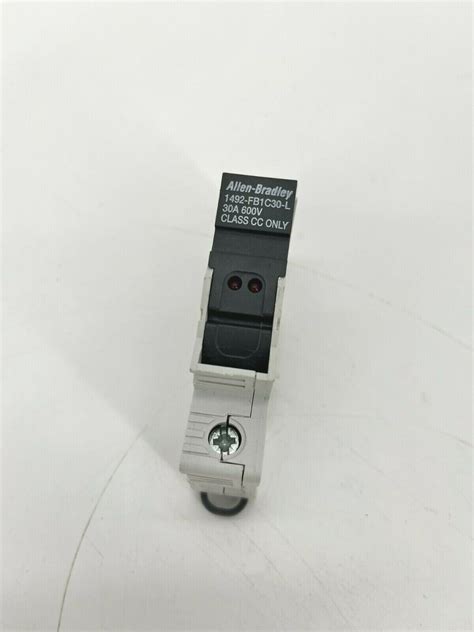 New Allen Bradley 1492 Fb1c30 L Ser B Class Cc Fuse Holder Ebay