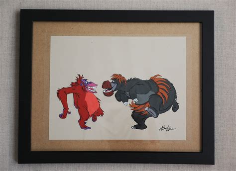 Handmade Animation Cel From the Disney Animation the Jungle - Etsy