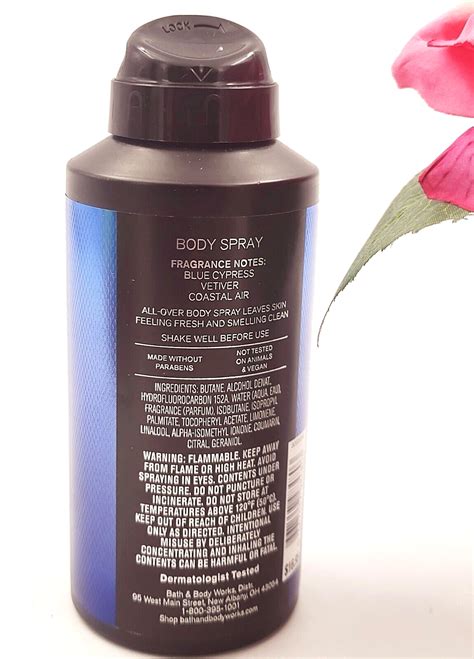 Bath And Body Works Ocean Mens Deodorizing Body Spray New Ebay