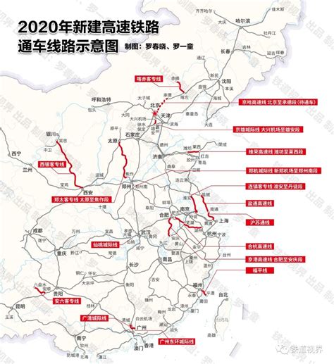 中国高速铁路网2020 财经头条