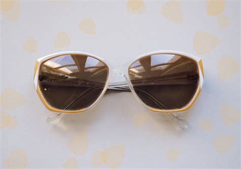 Vintage Polaroid Italian Sunglasses Geometric Eyeglasses Etsy Vintage Polaroid Vintage