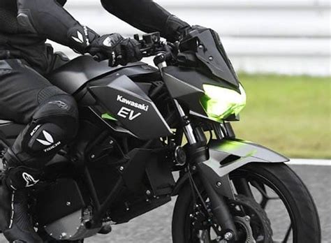 Kawasaki Showcases Hybrid Sportbike Electric Naked At Suzuka 8 Hours