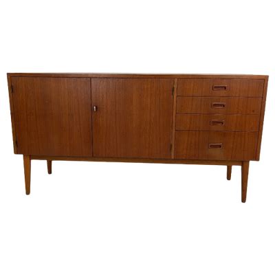 Scandinavisch Vintage Teak Fineren Dressoir Tebbe Dressoir Vintage