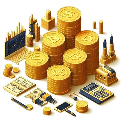 Premium Photo Three Stacks Of Gold Bitcoins On A White Background