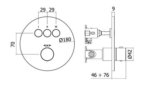 Bateria Wannowa Prysznicowa Podtynkowa Paffoni Light CPT019NO