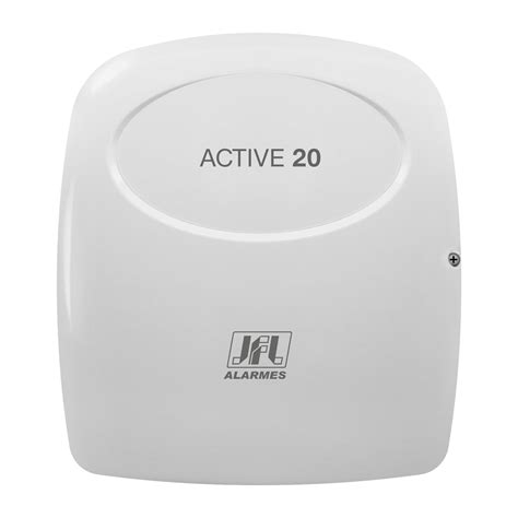 Central De Alarme Active 20 Jfl Modulo Ethernet Bateria E Cabo