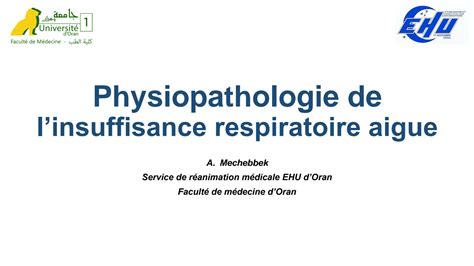 SOLUTION Physiopathologie L Insuffisance Respiratoire Aigue Studypool