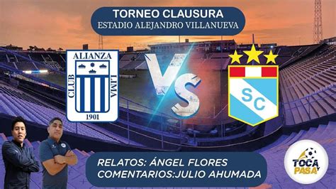 Envivo Alianza Lima Vs Sporting Cristal YouTube