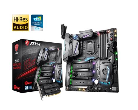 Z370 GODLIKE GAMING Motherboard The World Leader In Motherboard