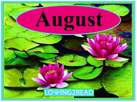 August - Loving2Read