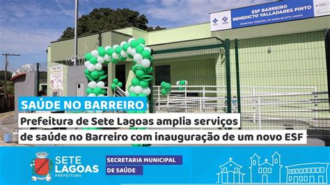 Prefeitura de Sete Lagoas amplia serviços de saúde no Barreiro