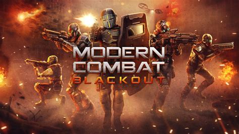 Modern Combat 5 Blackout 2014 Box Cover Art MobyGames