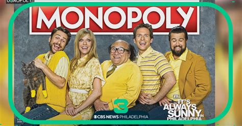 It S Always Sunny In Philadelphia Gets Special Edition Monopoly Cbs