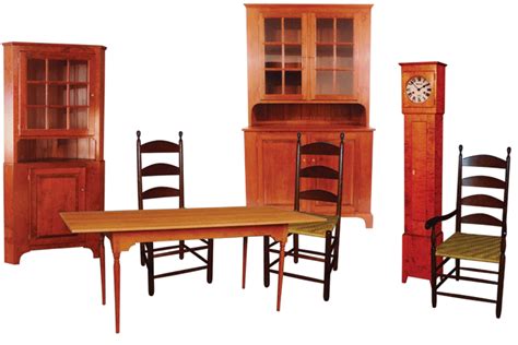 Handmade Shaker Furniture Canterbury Community Dinning Room Furniture