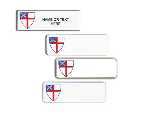 Episcopal Church Name Tags Badges