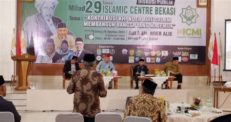 ICMI Orda Bekasi SUKSES Menggelar DISKUSI PUBLIC Dalam Milad 29th