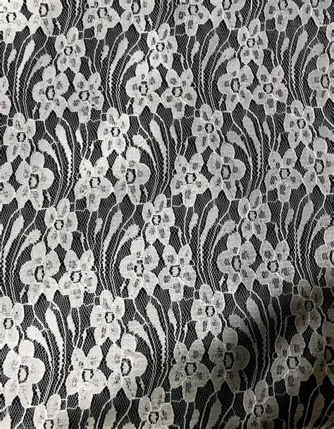 Nylon Raschel Allover Fabric White At Rs 89 Meter In Surat ID