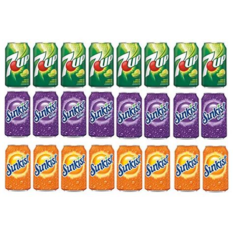 Luv Box Variety Soda Pack Pack Of Fl Oz Up Sunkist