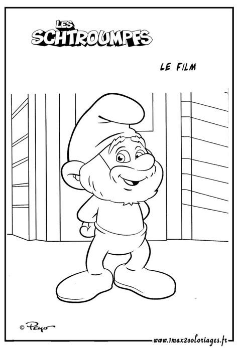 Coloriages Du Film Les Schtroumpfs Le Grand Schtroumf