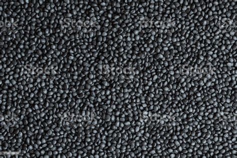 Black Polymer Dye In Granules Background Texture Stock Photo Download