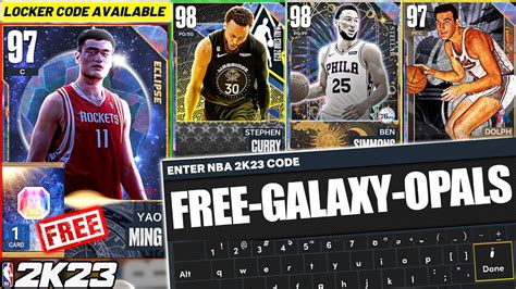 Hurry And Use The New Locker Codes For A Guaranteed Free Galaxy Opal