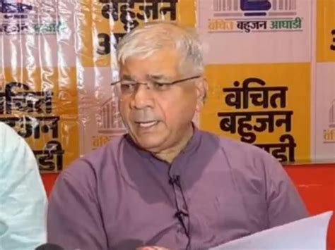 Congress Offers New Proposal To Prakash Ambedkar Ahead Of Maharashtra