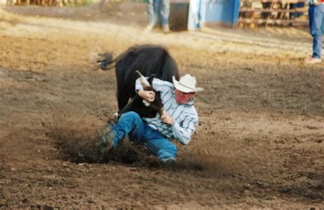 Steer Wrestling Is Quickest Event In PRCA Competition - Oakdale Leader