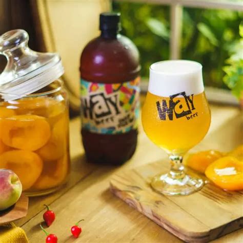 Way Beer Lança Cerveja Saison Com Pêssego Em Calda