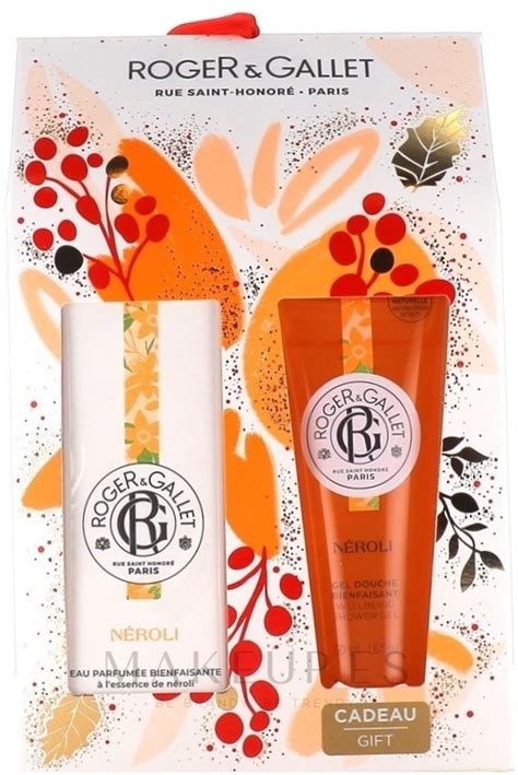 Roger Gallet Neroli Wellbeing Set Colonia Ml Gel De Ducha Ml