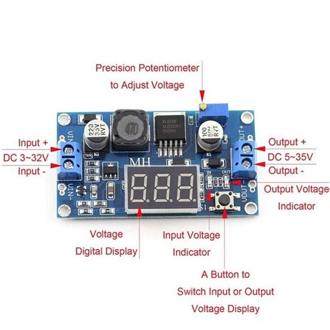 Xl Booster Module With Voltmeter Dc Dc V V To V V A Max