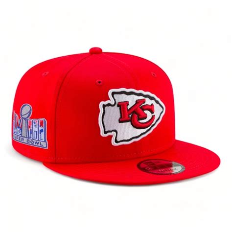 Kansas City Chiefs Red Super Bowl LVIII Side Patch New Era 9FIFTY ...