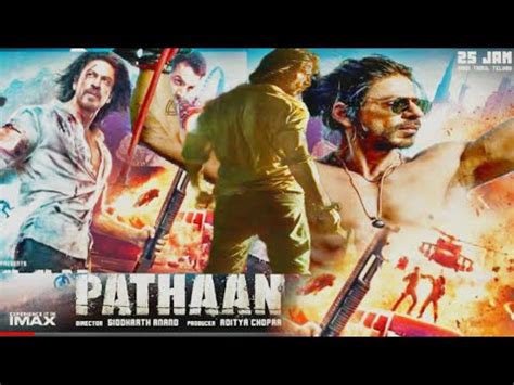 PATHAN Official Trailer Shahrukh Khan John Abraham Deepika