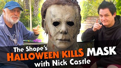 Nick Castle And His Screen Used Halloween Kills Michael Myers Mask The Shape In 4k