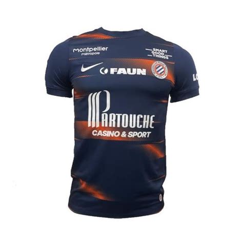 Maillot Montpellier Hérault Sport Club Domicile 2022 2023 Bleu 100