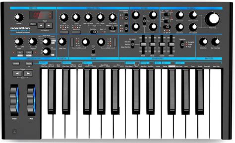 Novation Bass Station Ii Analogue Synthesizer Kytary Ie