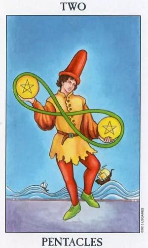 Two Of Pentacles As Love Outcome Upright Reversed Tarot Card