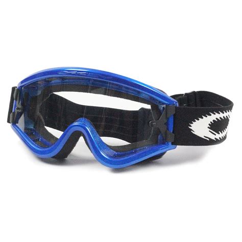 Oakley New Mx L Frame Blue Over The Glasses Otg Motocross Goggles Ebay