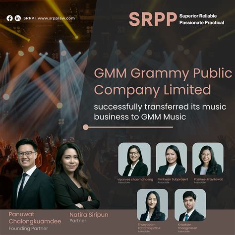 GMM Grammy successfully transferred its music business to GMM Music