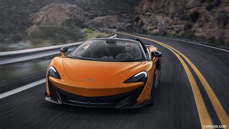 2020 McLaren 600LT Spider Color Myan Orange Front Caricos