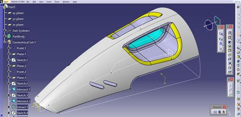 How To Create A Mechanical Part Using Catia Part Design And Generative