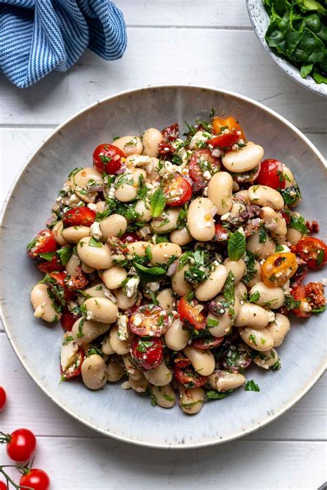 Dicke Bohnen Salat Nach Griechischer Art Rezept Elle Republic