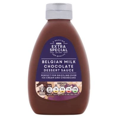 Asda Extra Special Belgian Milk Chocolate Dessert Sauce