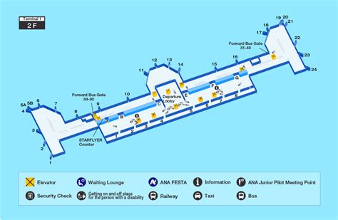 Haneda Airport Terminal Map